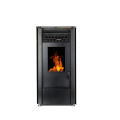 Portable Smoke-Free Standing Modern Small Pellet Stove With Control Panel